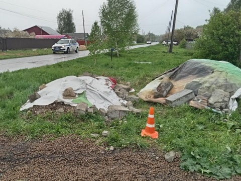 В Мордовии мотоциклист погиб, врезавшись в кучу стройматериалов