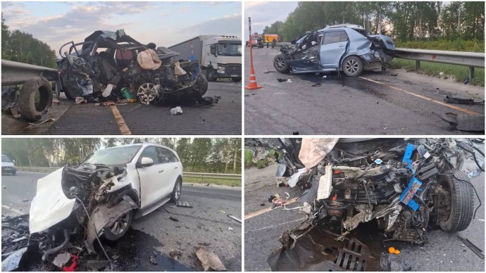 В массовом ДТП в Спасском районе Пензенской области погибли два человека