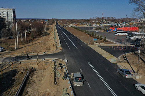 Реконструкцию трассы в районе благовещенского аэропорта завершат досрочно Реконструкцию трассы в районе благовещенского аэропорта завершат досрочно