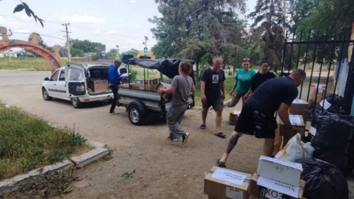 Астраханские волонтёры передали бойцам СВО домашние угощения