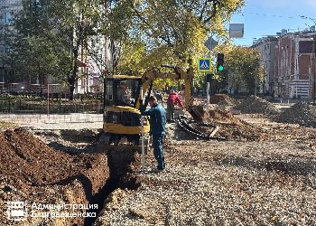 В Благовещенске до конца октября обновят Амурскую В Благовещенске до конца октября обновят Амурскую