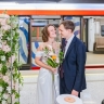 Церемонии бракосочетания впервые прошли на станции метро «Сокольники» БКЛ