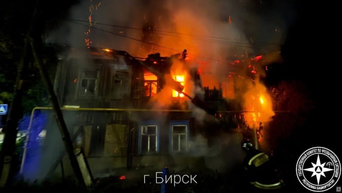 В Башкирии в сгоревшем доме нашли труп