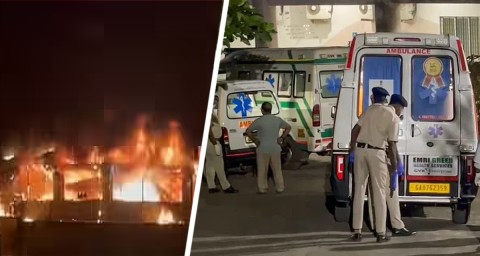 Туристы собрались у морга: в Гоа сгорел ночной клуб с туристами, 25 человек погибли