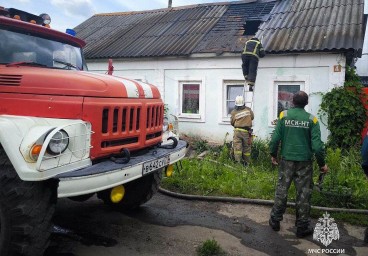 В воскресенье пожары произошли в Донском, Богородицке и деревне Берёзово
