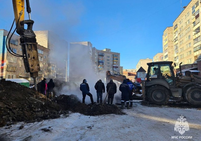В городе Башкирии восстановлено теплоснабжение после крупной аварии