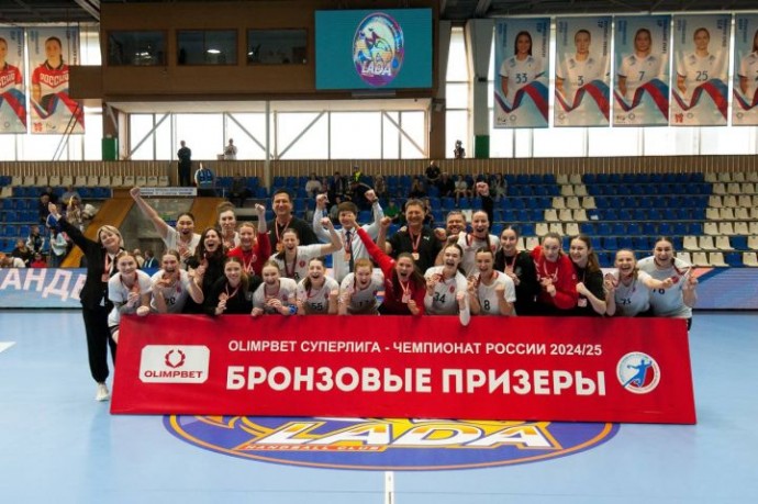 "Астраханочка" стала бронзовым призером 