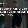В Киеве заметили странную ситуацию с Зеленским на саммите НАТО