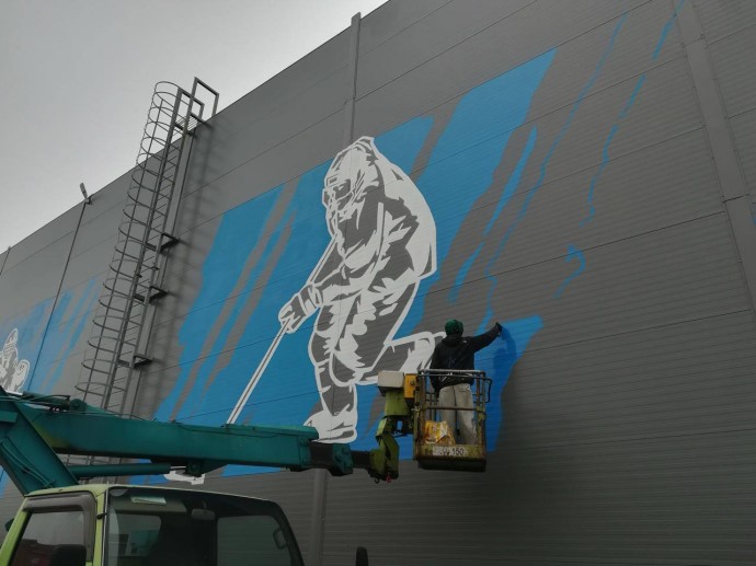 Работы по возведению ледовой арены в Тутаеве вышли на завершающий этап