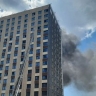 На крыше полыхал битум: в МЧС рассказали о пожаре в недостроенной высотке «Зея парка»