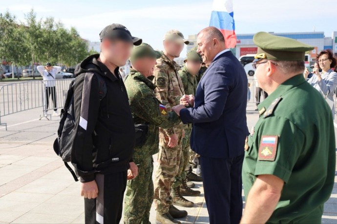 Вице-премьер Башкирии проводил воинов в зону СВО