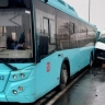 «Газель» на автопилоте: появилось видео, как инсульт за рулём привёл к аварии с двумя автобусами на Пулковском шоссе