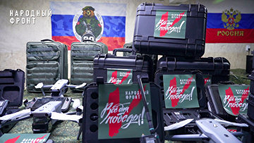 Народный фронт доставил бойцам в ДНР новое оборудование