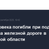 Два человека погибли при подрыве бомбы на железной дороге в Орловской области