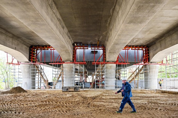 Строительство путепровода в СВАО завершится в этом году — Мэр Москвы Строительство путепровода в СВАО завершится в этом году — Мэр Москвы