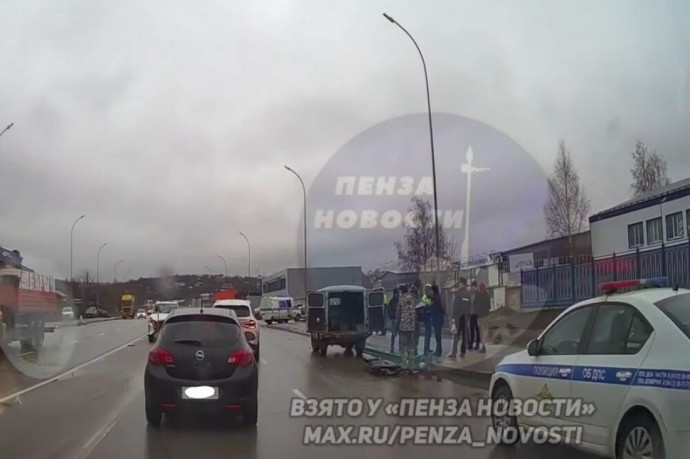 На улице Гагарина в Пензе сбили пешехода: мужчина скончался