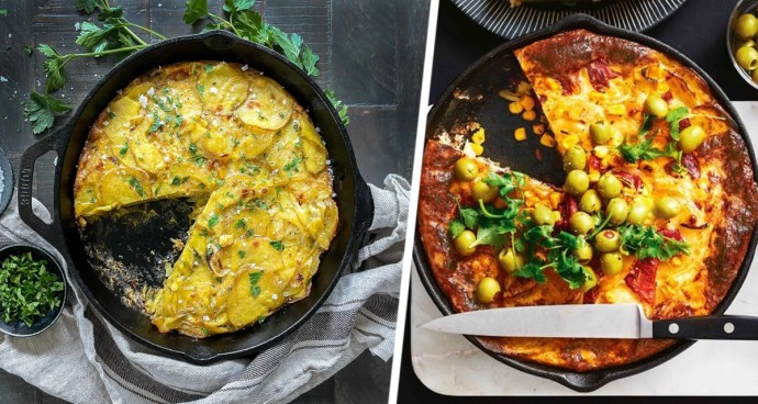 Что приготовить на сковороде, лучшие рецепты из заграницы: Тортилья – солнечный привет из Испании в вашей кухне