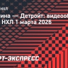 «Каролина» — «Детройт»: видеообзор матча НХЛ