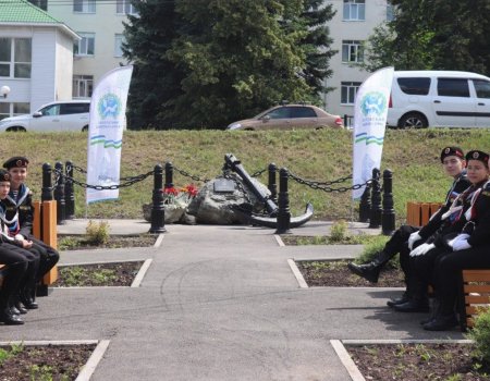 В Уфе появился новый сквер «Морякам защитникам Отечества»