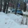 Очевидец: автомобиль со взрослыми и ребёнком попал в ДТП на Сахалине