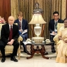 Беседа с Президентом Индии Дроупади Мурму и государственный приём в честь Президента России