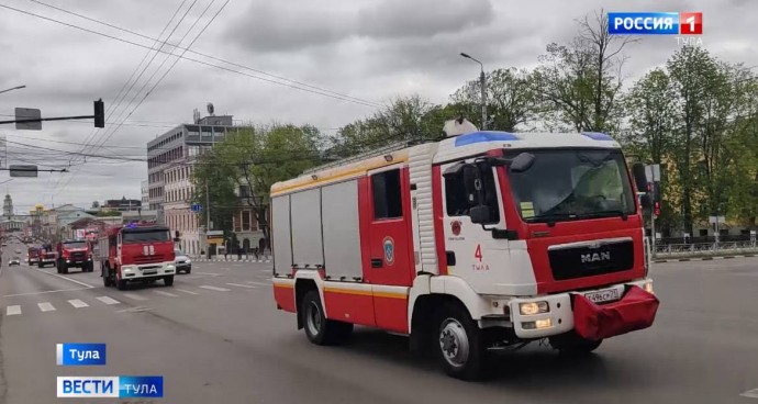 В Туле состоялись торжественные мероприятия, посвященные 376-летию пожарной охраны России