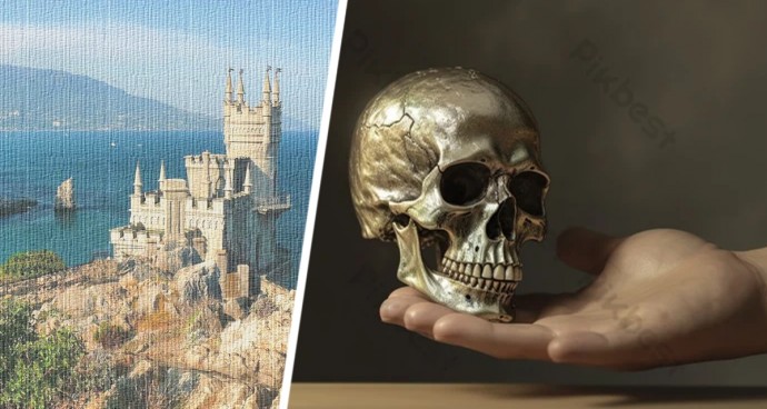 Российская туристка везла череп мужа на отдых в Крым