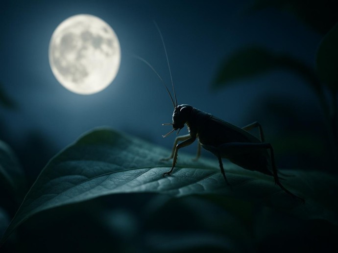 Луна дирижирует, листья усиливают: найден новый вид сверчков с ночным музыкальным ритуалом Луна дирижирует, листья усиливают: найден новый вид сверчков с ночным музыкальным ритуалом