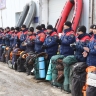 В Якутске прошел смотр личного состава и техники Службы спасения