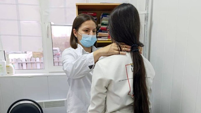 Тульские врачи провели выездной эндокринологический осмотр детей в Киреевском районе