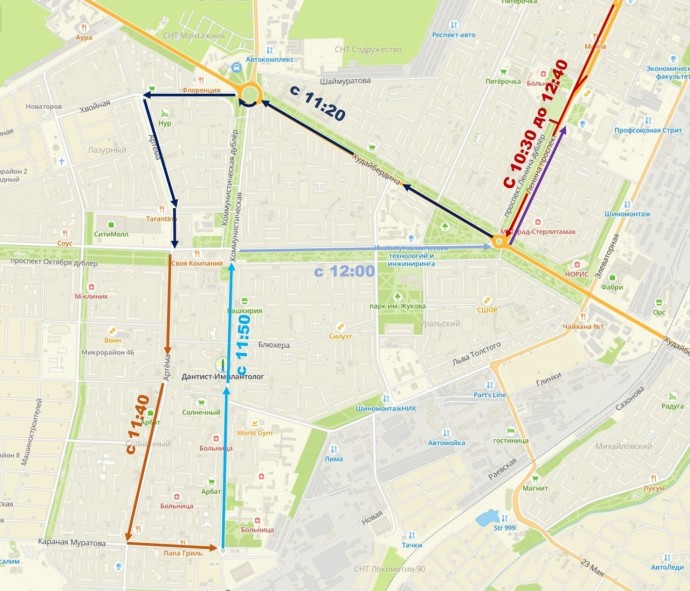 В Башкирии в День 1000 велосипедистов перекроют улицы В Башкирии в День 1000 велосипедистов перекроют улицы