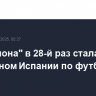 "Барселона" в 28-й раз стала чемпионом Испании по футболу