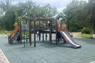 На Ставрополье  по программе поддержки местных инициатив построили еще одну детскую площадку