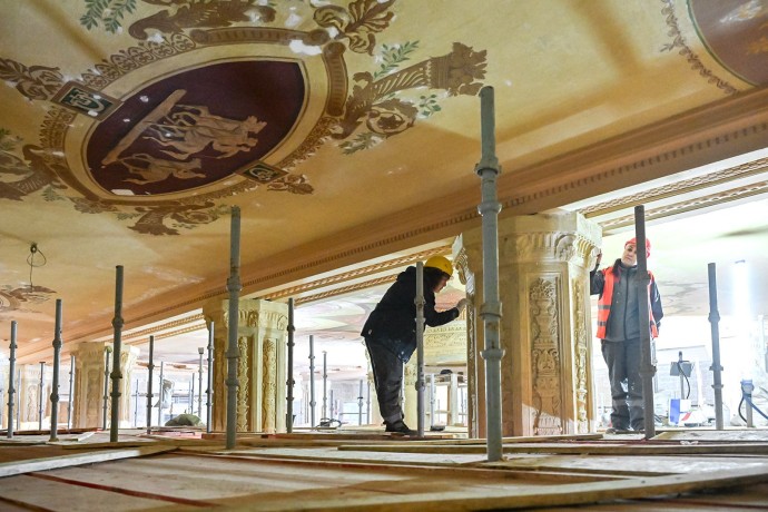 Как идет реконструкция Центрального московского ипподрома Как идет реконструкция Центрального московского ипподрома