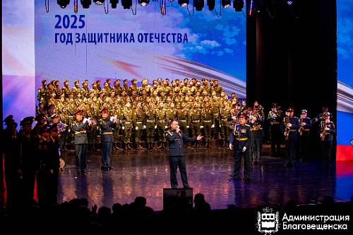 В Благовещенске рассказали о событиях Года Защитника Отечества