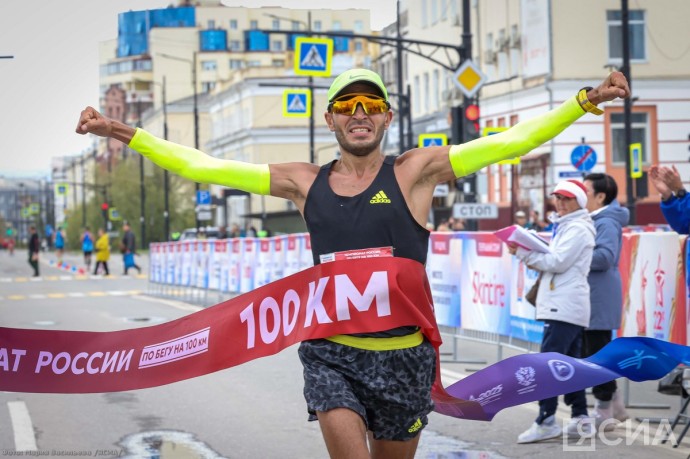 Чемпионом России на 100 км в Якутске стал Валерий Лукин Чемпионом России на 100 км в Якутске стал Валерий Лукин