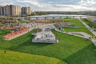 Сергей Собянин: Новый пешеходный мост связал Некрасовку и Люберцы