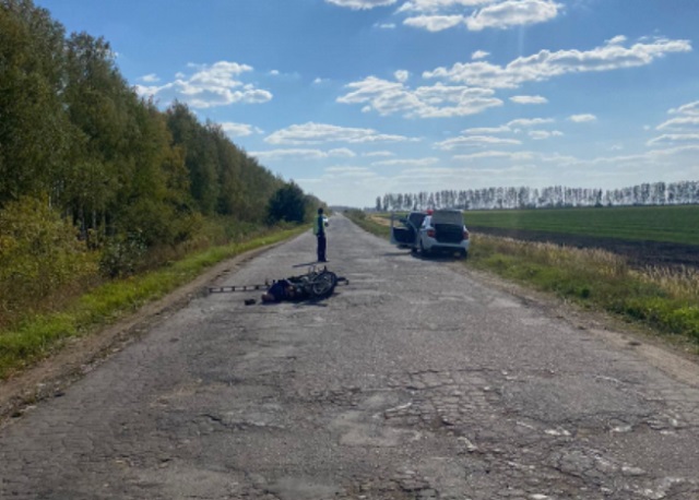 68-летний пенсионер погиб, опрокинувшись на мопеде в Мордовии