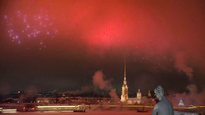 Александр Беглов: Салют над Невой — дань памяти и благодарности жителям и защитникам блокадного Ленинграда Александр Беглов: Салют над Невой — дань памяти и благодарности жителям и защитникам блокадного Ленинграда