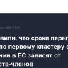 В ЕК заявили, что сроки переговоров с Киевом по первому кластеру о вступлении в ЕС зависят от государств-членов