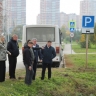 В Туле из-за строительства хоккейной коробки повреждена пешеходная дорожка