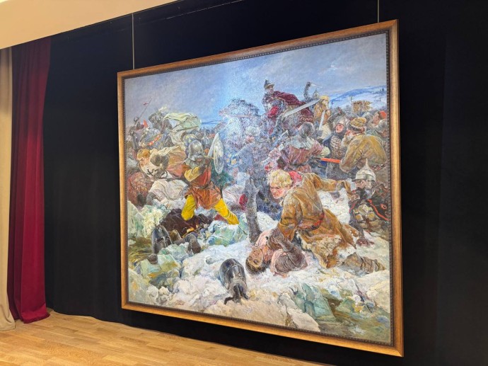 Современные технологии оживили шедевр Серова в Музее одной картины в Пензе Современные технологии оживили шедевр Серова в Музее одной картины в Пензе