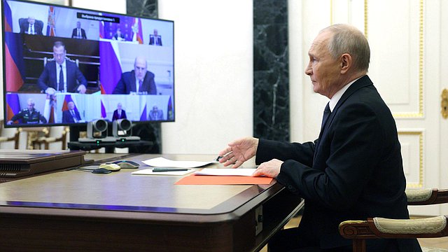 Председатель ГД принял участие в совещании Президента РФ с постоянными членами Совета Безопасности Председатель ГД принял участие в совещании Президента РФ с постоянными членами Совета Безопасности