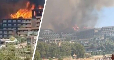 Испания в огне: знаменитый курорт охвачен лесными пожарами, тысячи туристов в панике, началась эвакуация отелей