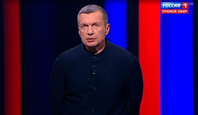 Стало известно, что сказал Владимир Соловьёв французскому журналисту на Красной площади