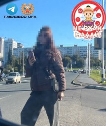 В Уфе полицейские задержали 16-летнюю девушку за рулем питбайка