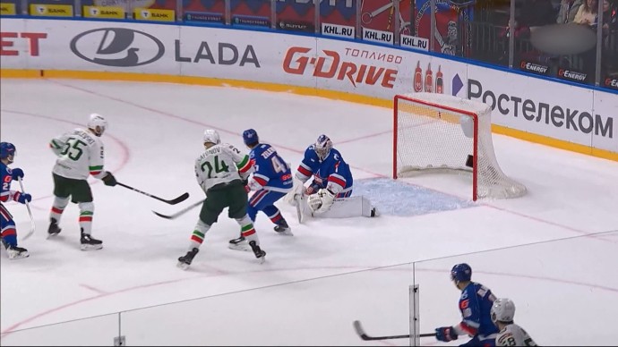 СКА обыграл «Ак Барс» со счётом 3:2