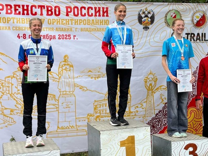 Белгородки выиграли награды первенства России по спортивному ориентированию