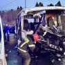 В результате ДТП с автобусом в Ленобласти погиб пассажир, еще 10 пострадали