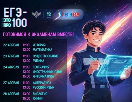 Выпускников Башкирии приглашают на ежегодный марафон «ЕГЭ – это про100!»